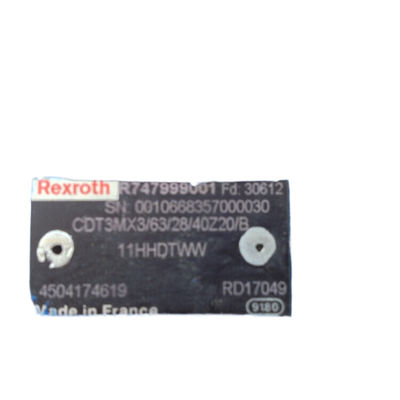 Rexroth Heavy Duty Rodless  Air Cylinder Electrohydraulic CDT3MX3