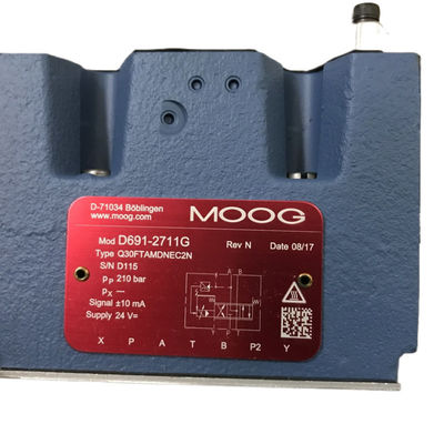 Proportional MOOG Solenoid Valve D691-2711G 500RPM