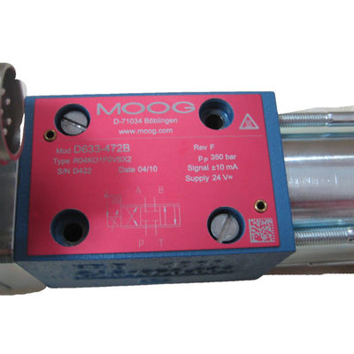 MOOG 200 RPM  Stainless Steel Hydraulic  Proportional Valve D633-472B