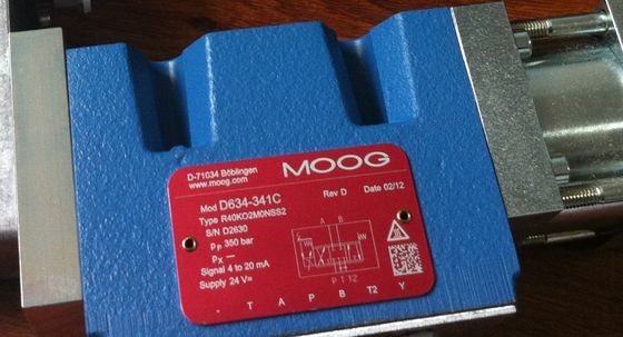 MOOG OEM Aluminum Hydraulic  Electric Servo valves D634-341C