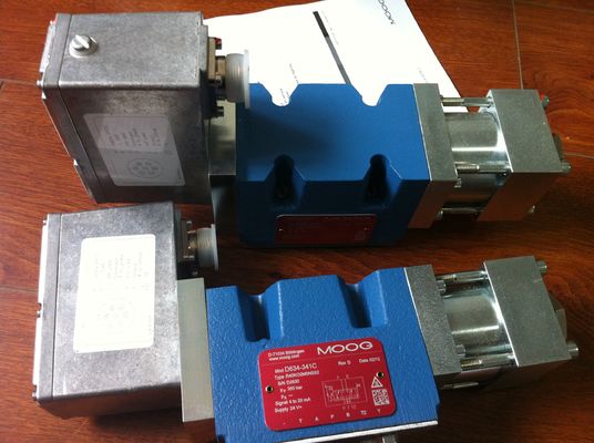 MOOG OEM Aluminum Hydraulic  Electric Servo valves D634-341C