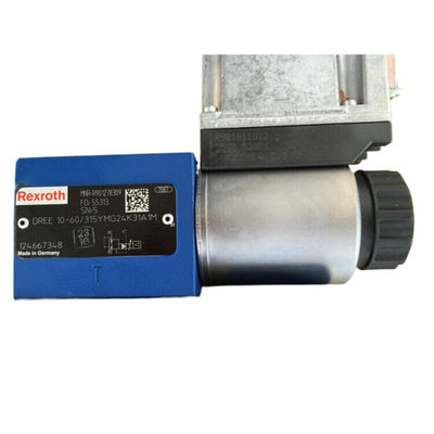 Rexroth Hydraulic Relief Valve DREE10-6X/315YMG24K31A1M Steel Material For Excavator Swing System