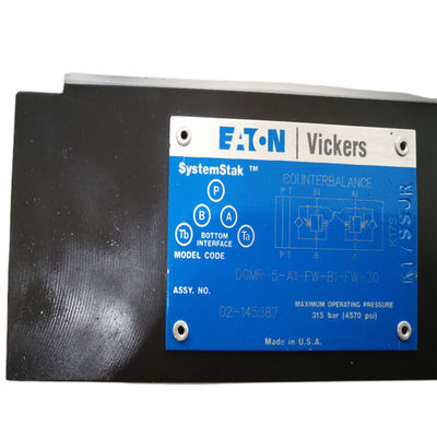 Vickers Solenoid Valve DGMR5A1FWB1FW30 Safe And Controlled Movement For Boom Rise