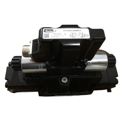 Parker Proportional Valve D91FBE01HC1NF0014 Silver And Black Cast Iron Low Power Small Volume