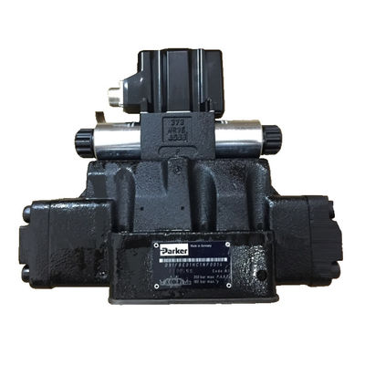 Parker Proportional Valve D91FBE01HC1NF0014 Silver And Black Cast Iron Low Power Small Volume