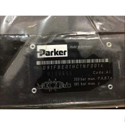 Parker Proportional Valve D91FBE01HC1NF0014 Silver And Black Cast Iron Low Power Small Volume