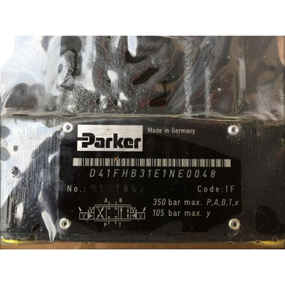 Parker Proportional Valve D41FHB31E1NE0048 4 - 20 MA Cast Iron 350 Bar  External / External