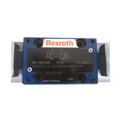 Rexroth Solenoid Valve 3DREP6C-21 25EG24N9K4M 24V DC Cast Iron 350 Bar Bule