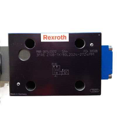 Rexroth Solenoid Valve 3FREZ10B-1X 80L2G24-27Z4MM Cast Iron Bule And Sliver High Pressure Hydraulic Oil