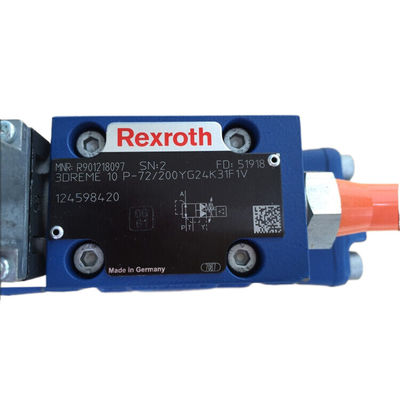 Rexroth Solenoid Valve 3DREME10P-72 200YG24K31F1V 315 Bar Bule And Sliver 24VDC 125 L/Min (10 Bore) / 300 L/Min (16 Bore