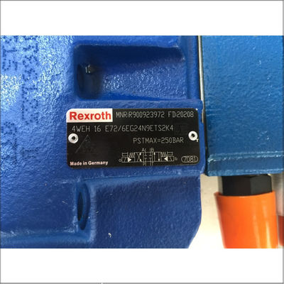 Rexroth Solenoid Valve 4WEH16E72 6EG24N9ETS2K4 315 Bar Bule And Sliver 24V Mineral Oil-Based Hydraulic Oil