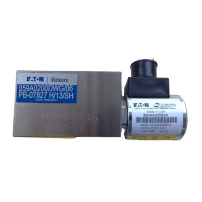 Vickers 059A0200DWG06PB-07827 H13SH Solenoid Valve Thermoplastic Steel