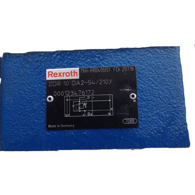 Rexroth Solenoid Valve Zdr10da2-54 210y 210 Bar 80 L/Min  Iso 4401 Blue And Black