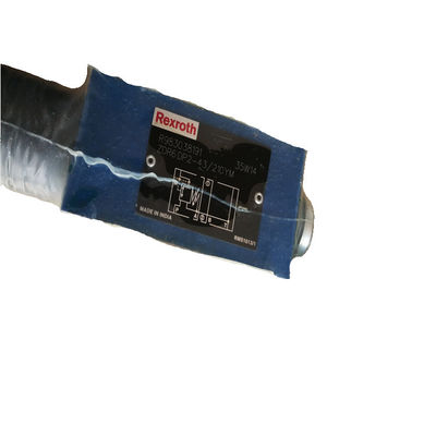 Rexroth Solenoid Valve ZDR6DP2-43 210YM 350 Bar 50 L/Min  NBR Blue And Black