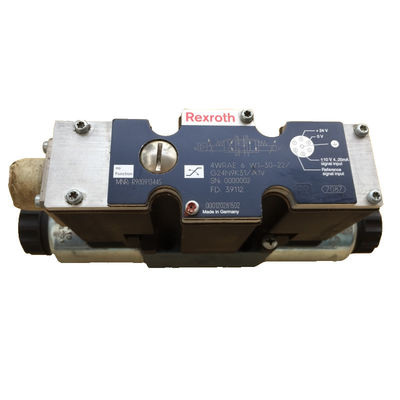 Rexroth Solenoid Valve 4WRAE6W1-30-22 G24N9K31A1V 24V DC IP65 Brass NBR