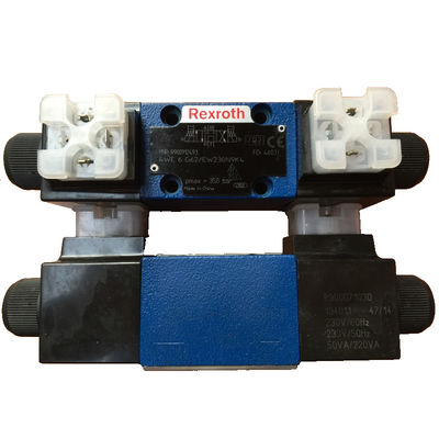 Rexroth Direction Valve 4WE6G6X/EW230N9K4 AC 230V Blue And White High Reliability Precise Control