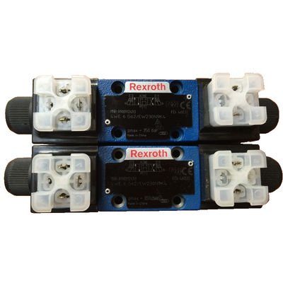 Rexroth Direction Valve 4WE6G6X/EW230N9K4 AC 230V Blue And White High Reliability Precise Control