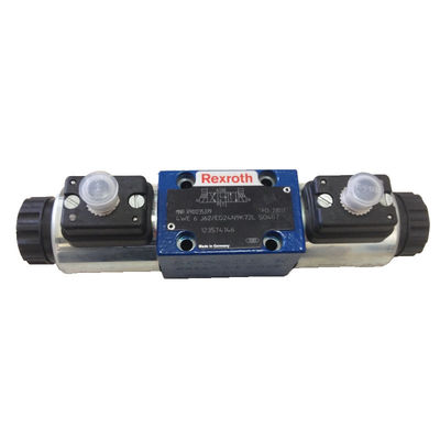 Rexroth Direction Valve 4WE6J6X/EG24N9K72L Blue 24VDC 80 L/Min DC 60 L/Min AC 350 Bar Cast Iron