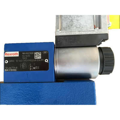 Rexroth Proportional Valve DREE10-60 315YMG24K31A1M Blue 100 L/Min Cast Iron High Flow Rates -20°C To 80°C
