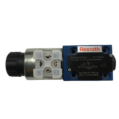 Rexroth Direction Valve M-3SED6UK13 350CG24N9K4 Blue White High Pressure High Temperature And High Flow Conditions