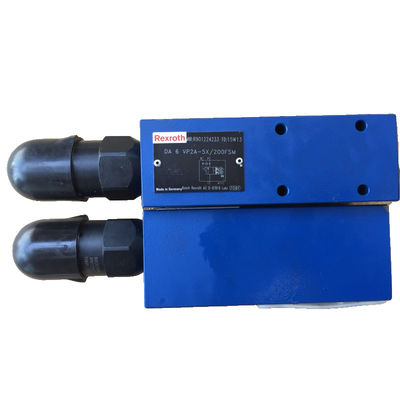 Rexroth Proportional Valve DA6VP2A-5X 200FSM Blue 315 Bar 30 L/Min High Working Pressure Cast Iron Industry