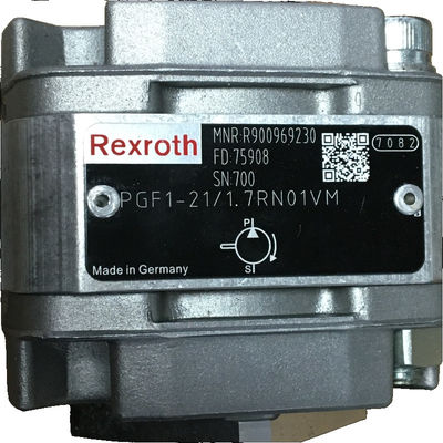Rexroth Gear Pump PGF1-21 1,7RN01VM Silver High Efficiency Long Service Life Low Noise High Reliability 210 Bar 600-3600 Rpm Cast Iron