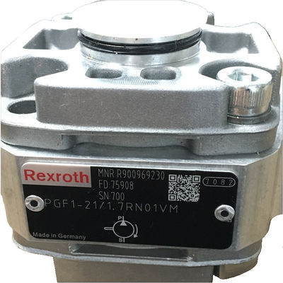 Rexroth Gear Pump PGF1-21 1,7RN01VM Silver High Efficiency Long Service Life Low Noise High Reliability 210 Bar 600-3600 Rpm Cast Iron