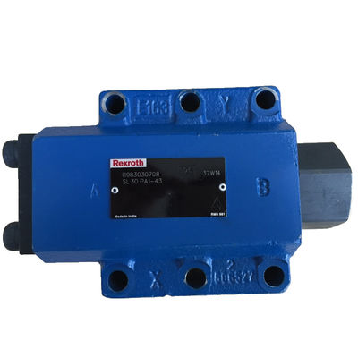 Rexroth Direction Valve SL30PA1-43 Blue High Reliability 210 Bar Low Energy Consumption Easy To Operate High Safety Cast Iron
