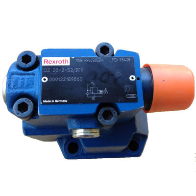 Rexroth Overflow Valve DZ20-2-52 200 Blue High Working Pressure 315 Bar High Flow Rate 600 L/Min Various Pressure Levels Cast Iron