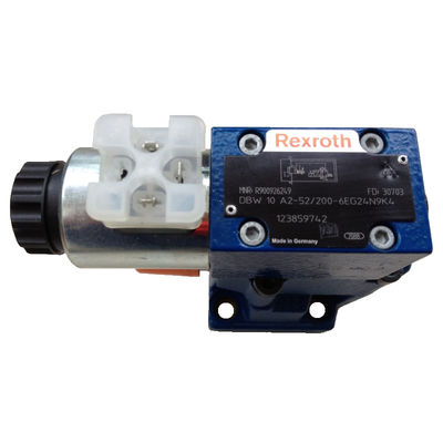 Rexroth Overflow Valve DBW10A2-52 200-6EG24N9K4 Blue Low Noise High Working Pressure 35 MPa Smaller Structural Size 650 L/Min