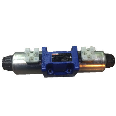 Rexroth Solenoid Valve 4WE10M50/EG24N9K4/M Blue High Reliability High Pressure 0 To 135 L/min Fast Response Flow Rates 350 Bar