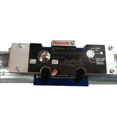 Rexroth Proportional Valve 4WRAE10E60-22/G24K31/F1V Blue Precise Control High Flow Rate Up To 75l/Min High pressure up to 315 bar