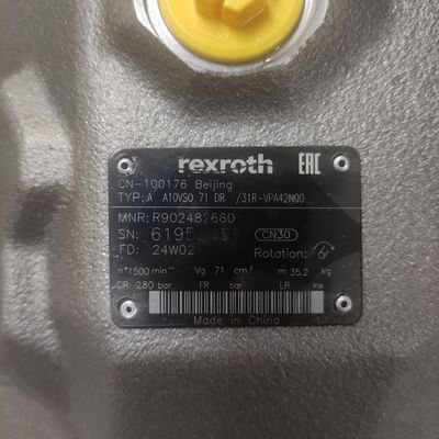 Rexroth High Performance Plunger Pump R902482660 AA10VSO71DR/31R-VPA42N00 For Construction Machinery And Hydraulic Press