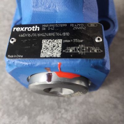Rexroth Proportional Valve R901531099 4WEH16J1X6HG24N9ETK4B10 Achieve Continuous And Proportional Control With Proportional Electromagnet