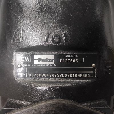 Parker Plunger Pump PD075PB04SRS5BL00S100PB00 For Pressure Control In Petrochemical Plants