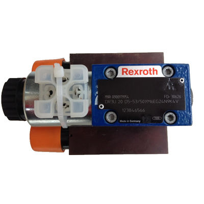 Rexroth Solenoid Valve DR3U20D5-53 50YM6EG24N9K4V White And Blue 24VDC Fast Response High Flow Capacity 0-315 Bar High Flexibility