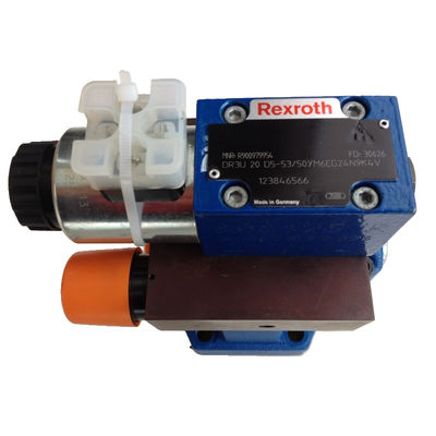 Rexroth Solenoid Valve DR3U20D5-53 50YM6EG24N9K4V White And Blue 24VDC Fast Response High Flow Capacity 0-315 Bar High Flexibility