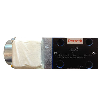 Rexroth Overflow Valve DBETX-10 180G24-8NZ4M Blue Color Save Energy Cast Iron 315 Bar Electrical -30°C To +80°C High-Pressure