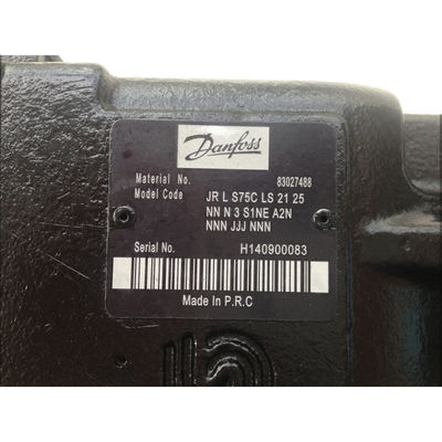 Danfoss Plunger Pump JR-L-S75C-LS-21-25-NN-N3-S1NE-A2NNNN-JJJ-NNN Low Noise Up to 400°F High efficiency energy saving 260 bar high-intensity