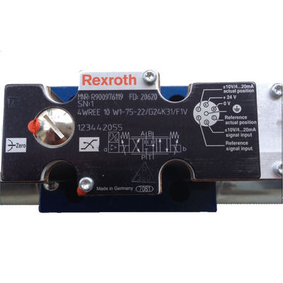 Rexroth 4WREE10W1-75-2X/G24K31/F1V Hydraulic Proportional Directional Valve Safety Original
