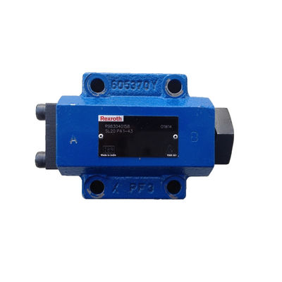Rexroth Direction Valve SL20PA1-43 Blue Durable -30°C To +80°C Flexible Control Adaptable High Reliability 350 L/Min Good Sealing Cast Iron Electric