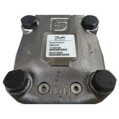Danfoss Hydraulic Motor OMV630151B3108 Black And Silver High Torque 630 Cm³/rev Output Energy Saving Easy To Operatehigh Pressures 420 Bar