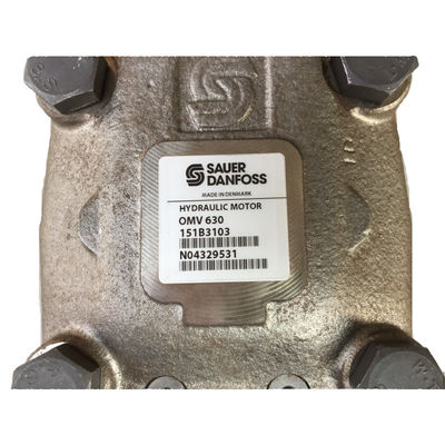 Danfoss Hydraulic Motor OMV630151B3103 Black And Silver Low Noise Long Service Life Easy Maintenance Cast Iron