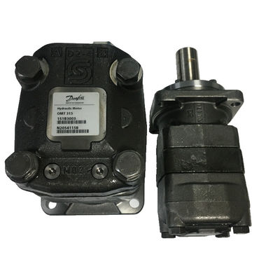 Danfoss Hydraulic Motor OMT315151B3003 Black And Silver High Radial Low-Speed Low Maintenance Cost Convenient Installation