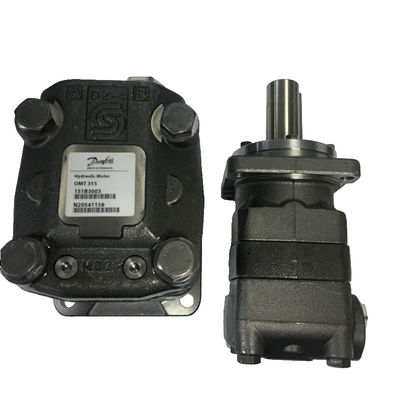 Danfoss Hydraulic Motor OMT315151B3003 Black And Silver High Radial Low-Speed Low Maintenance Cost Convenient Installation