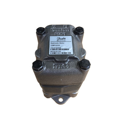 Danfoss Hydraulic Motor OMS250151F2205 Black And Silver Long Service Life Large Torque High Efficiency High Reliability Cast Iron