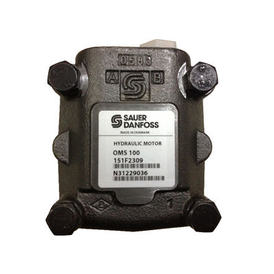 Danfoss Hydraulic Motor OMS 100 151F2309 Black And Silver High Efficiency High Reliability Easy To Install Simple Maintenance Cast Iron