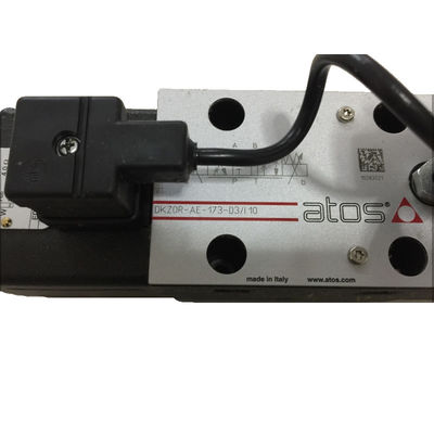 Atos Servo Valve DKZOR-AE-173-D3 10 Black 350 Bar High Reliability High Flexibility 100 L/Min Fast Response Integrated Design Cast Iron