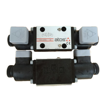 Atos Servo Valve Dhu-0713-20 Black 24 VDC Strong Flexibility 50/60 Hz Adaptable Fast Response High Durability Up To 80 L/Min Cast Iron