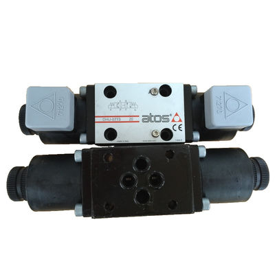 Atos Servo Valve Dhu-0713-20 Black 24 VDC Strong Flexibility 50/60 Hz Adaptable Fast Response High Durability Up To 80 L/Min Cast Iron